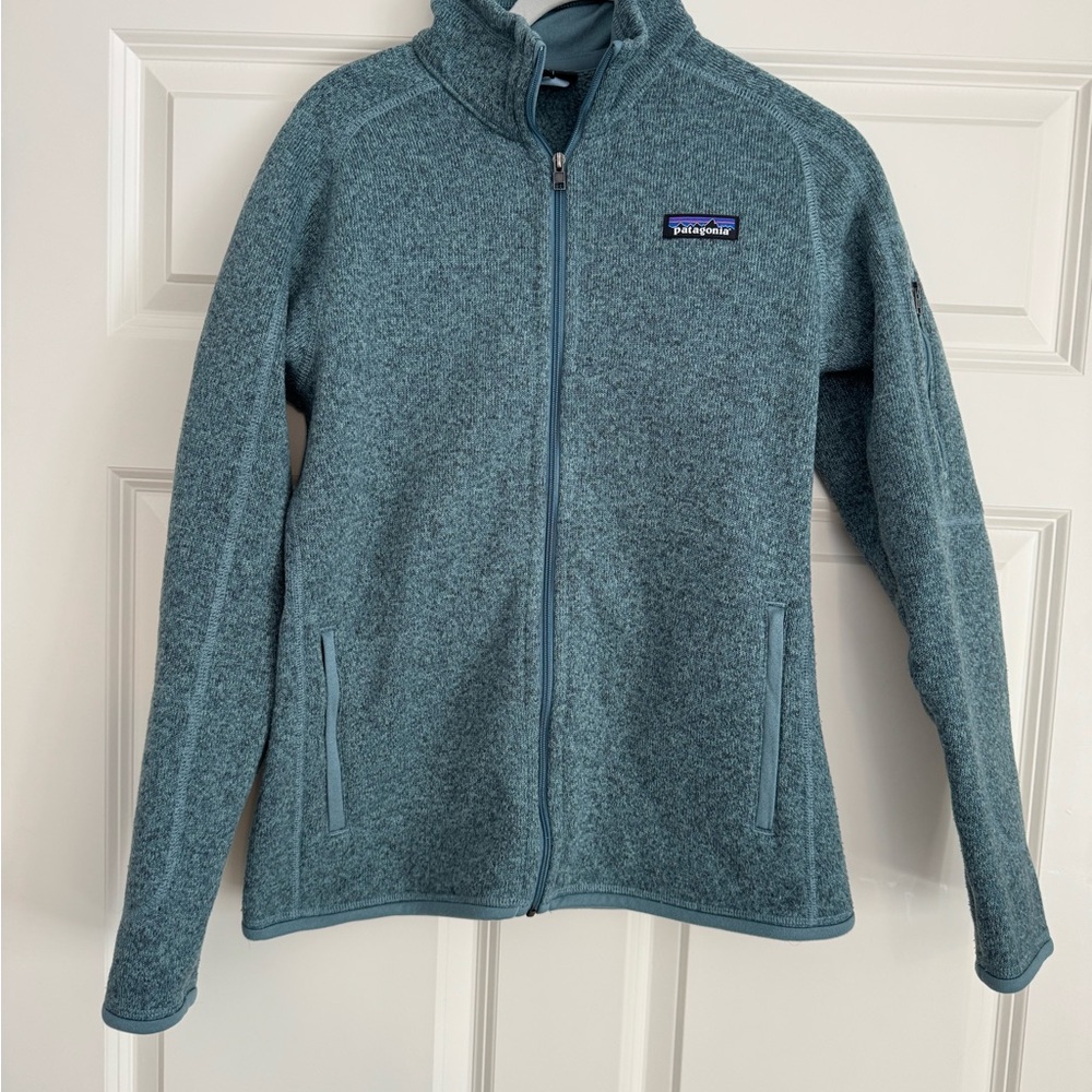 Patagonia Better Sweater Teal Full Zip S